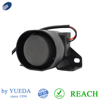 112dB Epoxy Resin Car Reverse Horn White Sound Backup Alarm Black