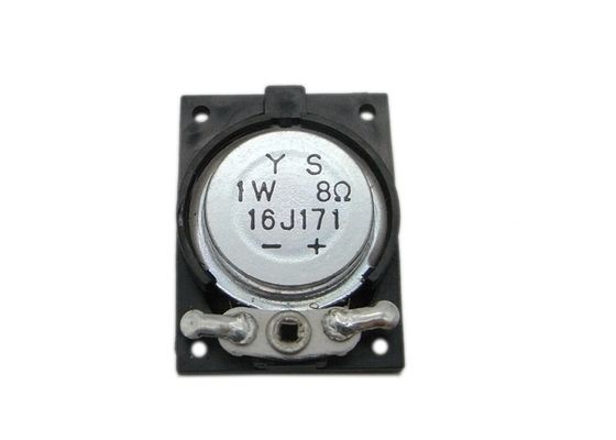 Plastic Frame Car Music Woofer 1 Watt 8 Ohm 27 * 20 Mm  RoHS Compliant