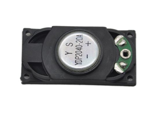 RoHS and REACH compliant 20*40 mm 2 watt multimedia speaker YDP2040 raw audio speakers