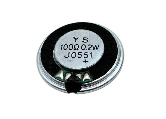 28 Mm Waterproof Headphone Transducer Metal Frame RoHS REACH Complied