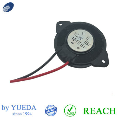 Black Round Box Speaker Precision Device 2W 8ohm 32mm  Lightweight