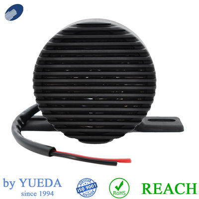12~24V Black Car Backup Alarm Waterproof E - Mark Backup Beeper For Car