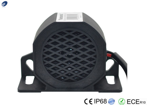 Nylon Housing Car Backup Alarm Dual Tone Light Sensing Reverse Horn For Truck