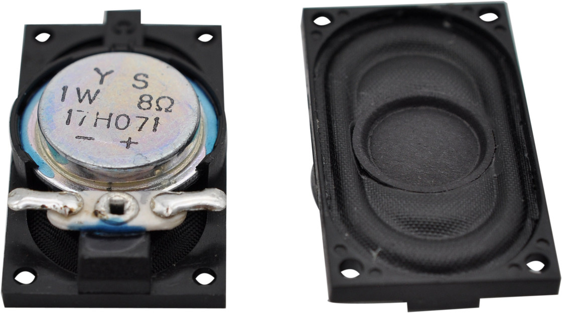 RoHS 115dB 0.05W Speaker Transducer Voltage Polarity Protection