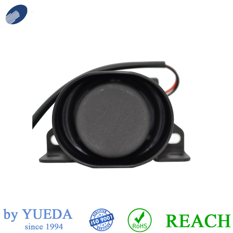 112dB Epoxy Resin Car Reverse Horn White Sound Backup Alarm Black