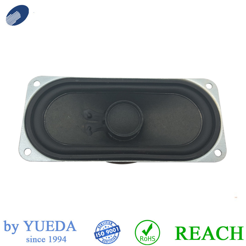 8W 40mmX90mm Black Smart Bar Precision Power Component Speakers Front Side Waterproof For TV