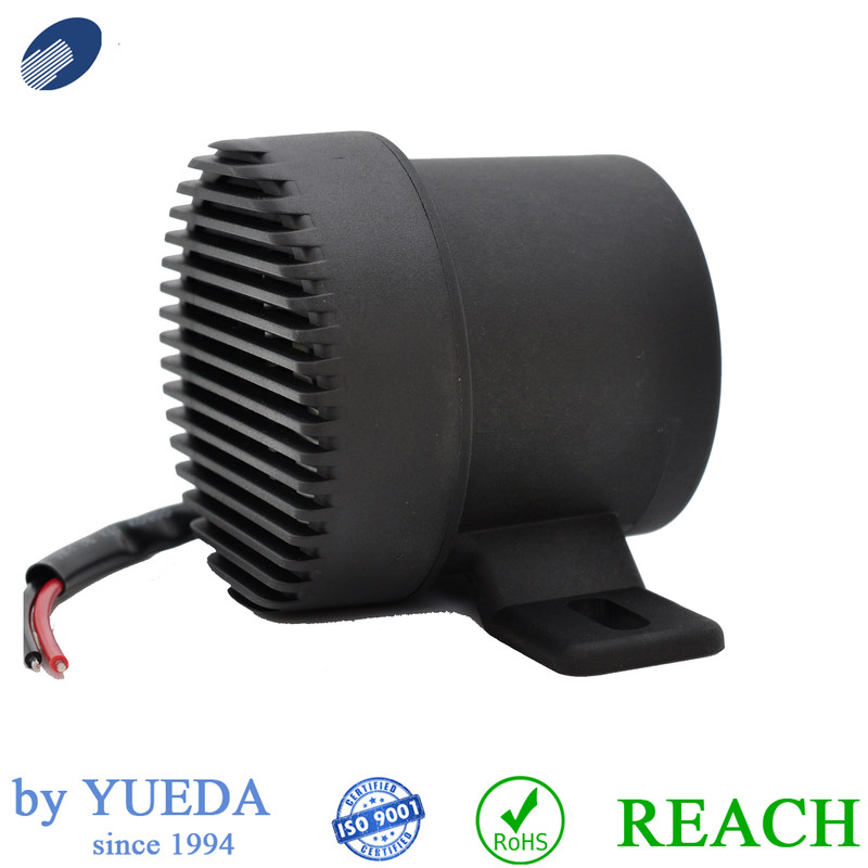 12~24V Black Car Backup Alarm Waterproof E - Mark Backup Beeper For Car