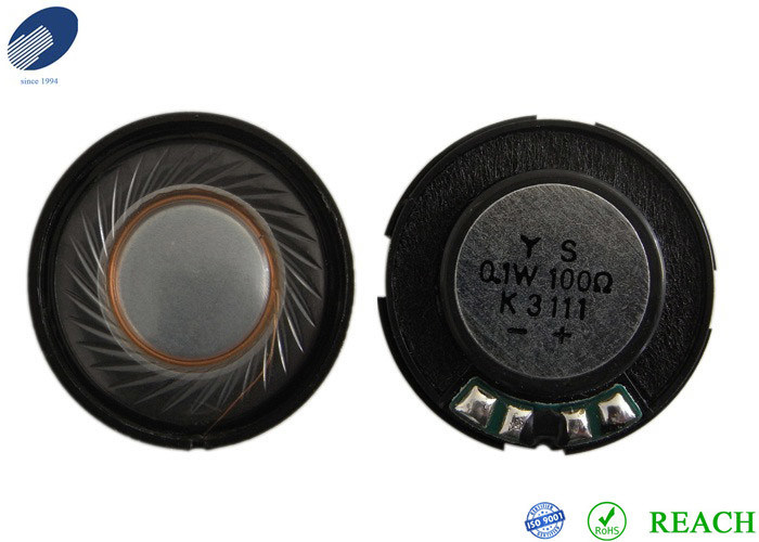27mm Headphone Headset Raw Subwoofer 115 DB Output Rohs Complied