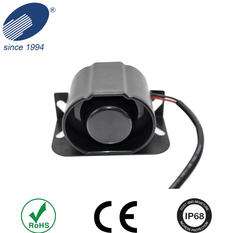28VDC SAEJ1994 Car Alarm Buzzer Siren 3 Pin Molex Connector