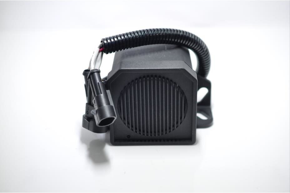 Black 12 Volt Reverse Forklift Car Backup Alarm Sound